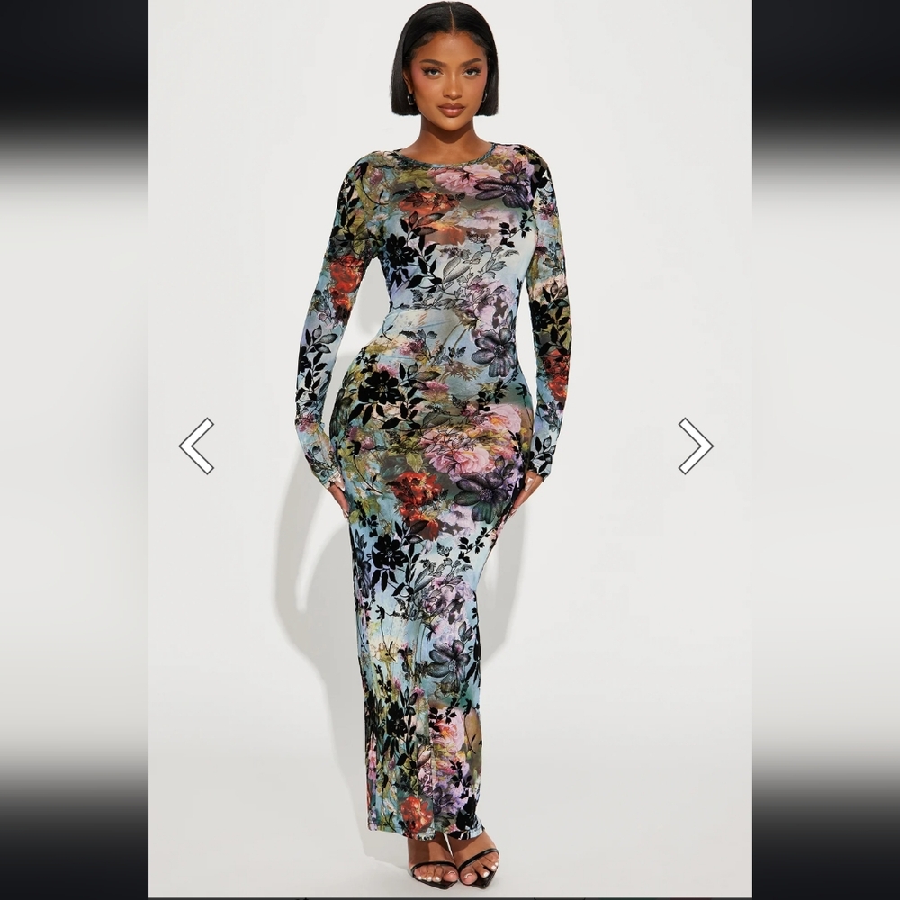 Fashion Nova Mesh Dress